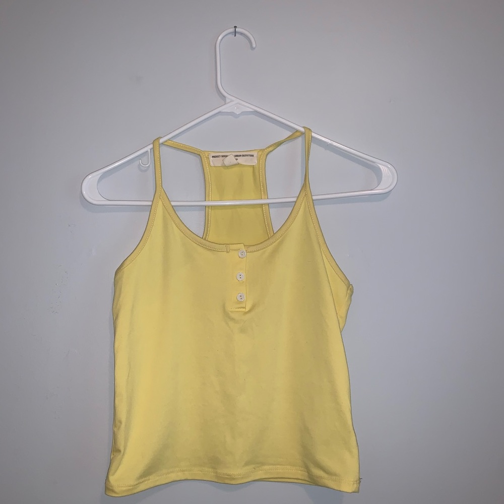 Urban Outfitters Yellow Tank
